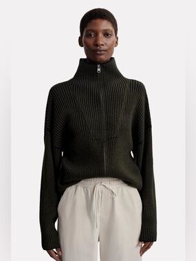 Varley Carmen Knit Front Zip